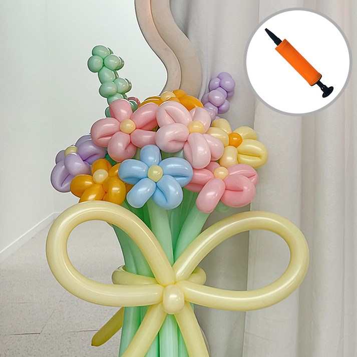 파티아일랜드 꽃다발 DIY 미니 손펌프 세트