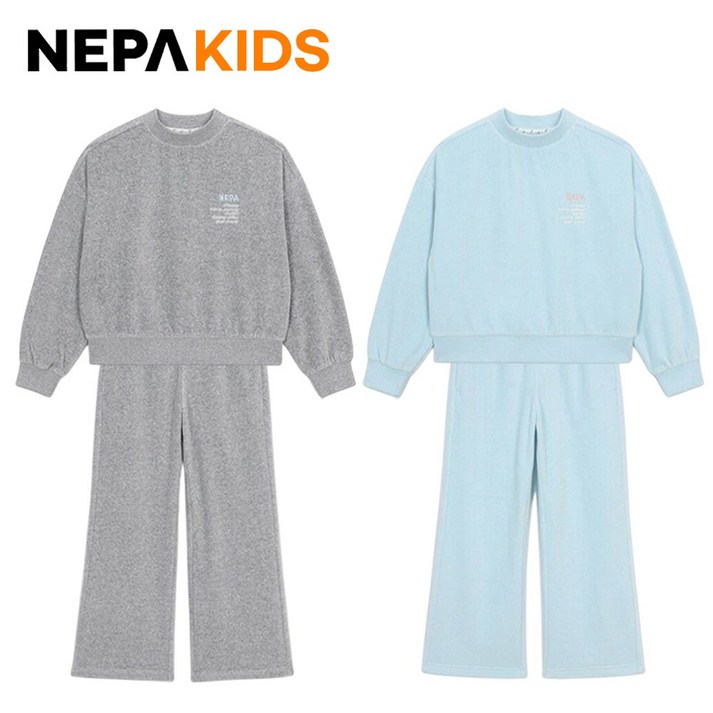 매장발송 네파 키즈 여아 상하 벨벳 트레이닝 세트 긴팔 긴바지 등원복 신학기 초등학생 활동복 여행 가을 겨울