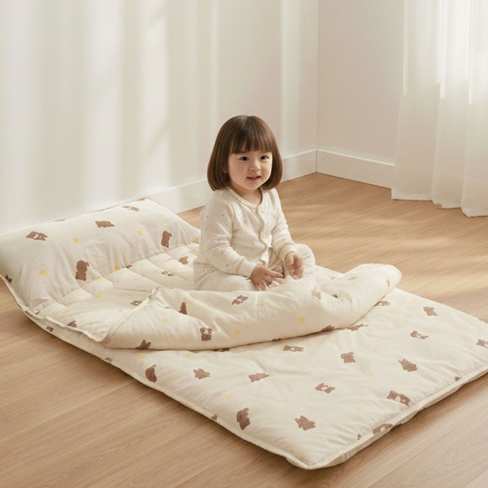 따블리에 구름순면 어린이집 낮잠이불 세트 일체형