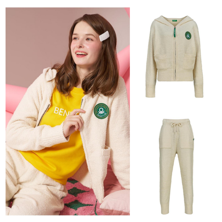 베네통스포츠 O 25FW 여성 니트셋업 2종