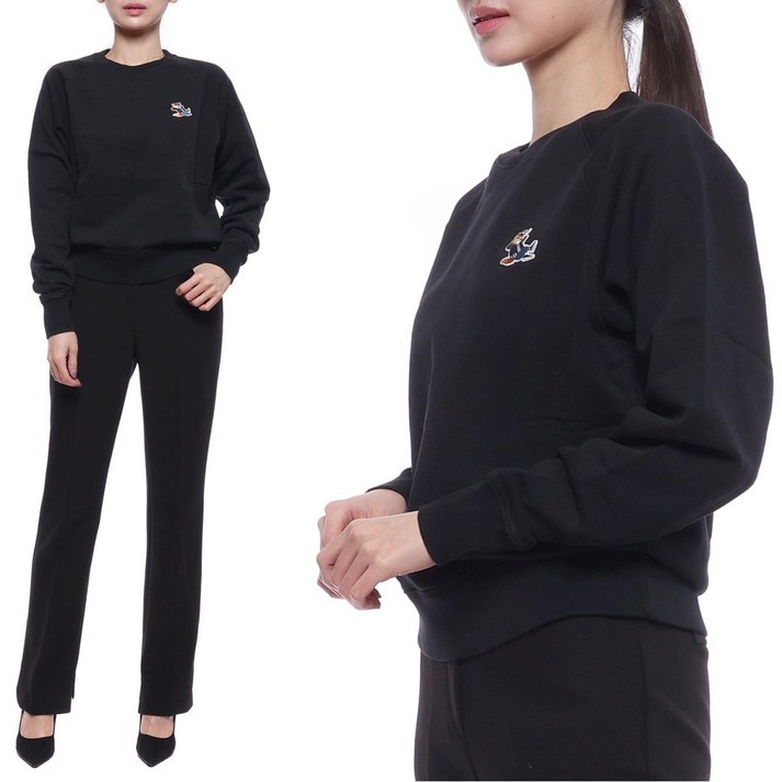 메종키츠네 여성 맨투맨 22 칠랙스 폭스 (JW00319KM0001P199)