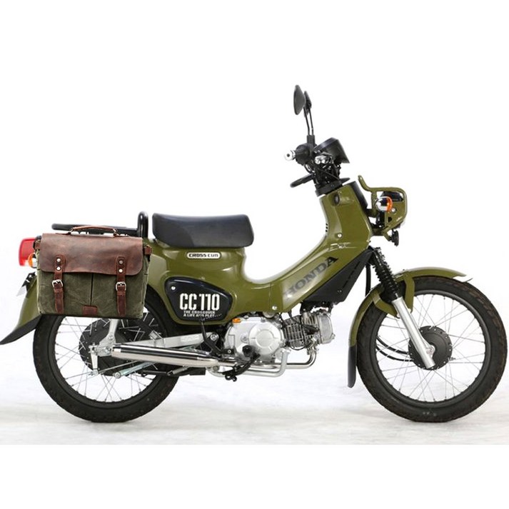 슈퍼커브 새들백 커브 사이드백 대형 좌측 크로스커브 중형 세트 라이트 딥카키