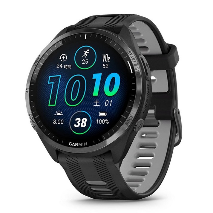 GARMIN가민 ​​GPS 러닝 워치 Forerunner 965 Black 일본 정규품