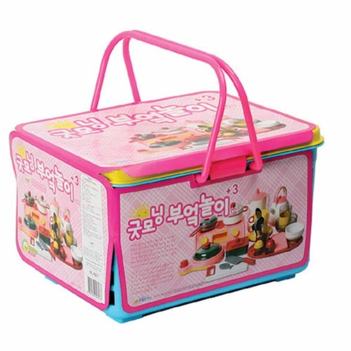 HOOT 굿모닝 부엌놀이소 놀이세트 요리놀이 음식모형