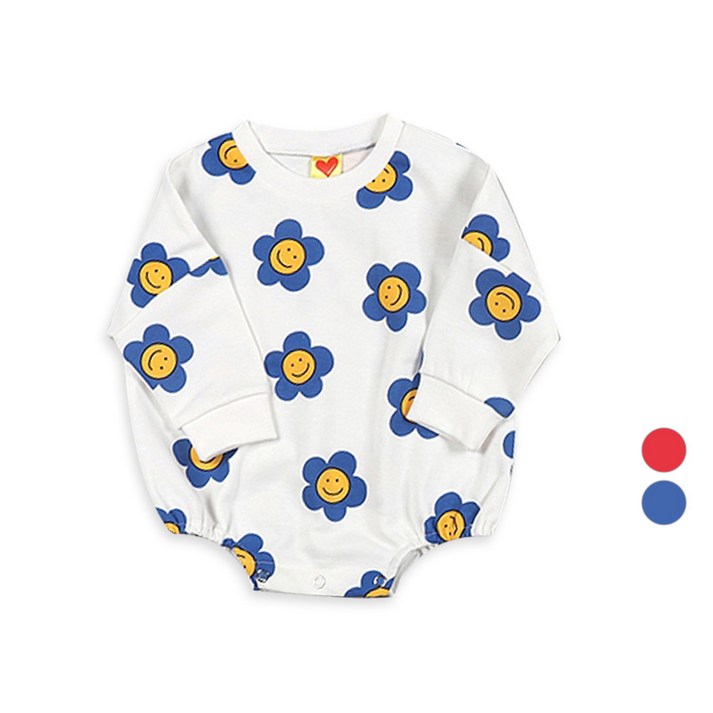 하트베이비 가을 유아용 데이지 수트