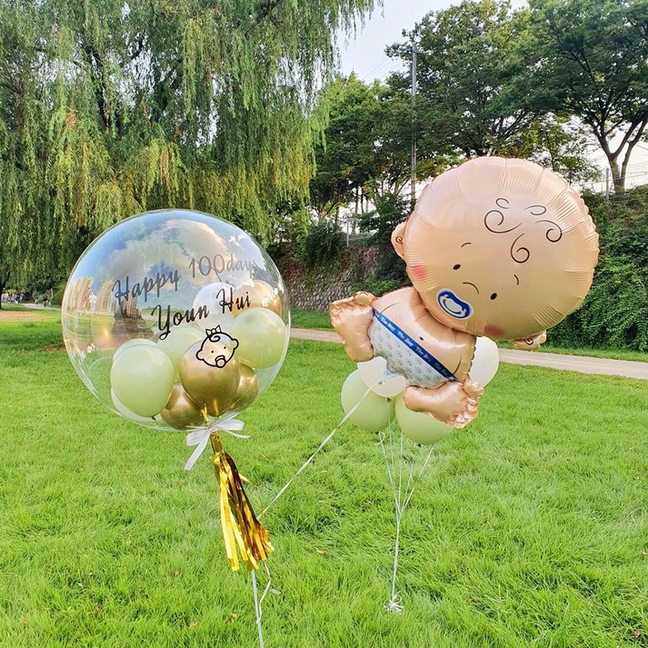 [헬륨완제품] 숫자 공룡 캐릭터 풍선 생일 결혼, 디자인풍선-11.로켓