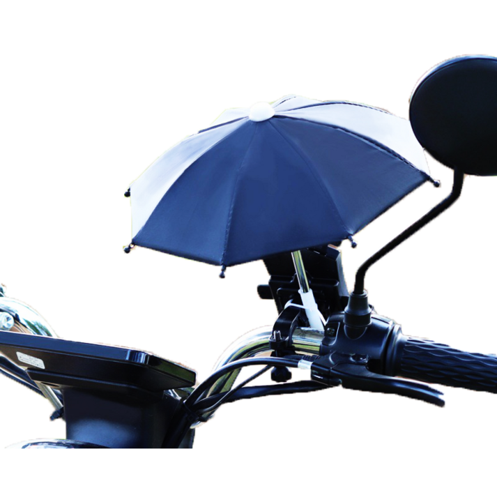 드림 엑시트 미니 우산 오토바이 스마트폰 햇빛 가리개, 블루, 단일상품