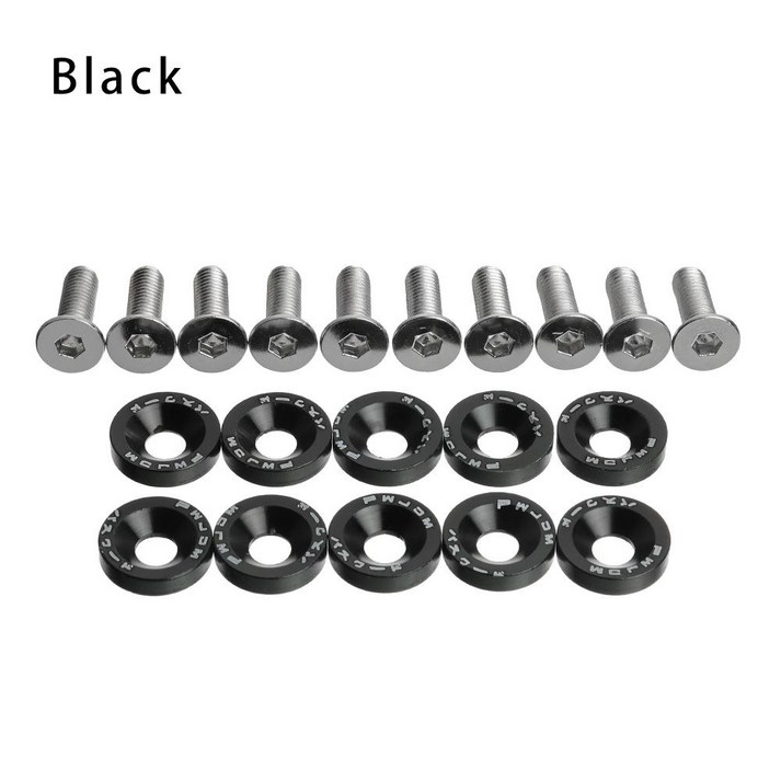 듀얼트론 123용 썬더 이글 부품 9종 10개, 나사 와셔, 자동차 장식용 나사, 핸들바 나사, 스쿠터 고정용 나사