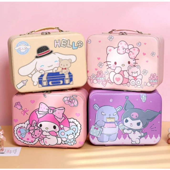 산리오 레디백 미니캐리어 여행용 화장품가방