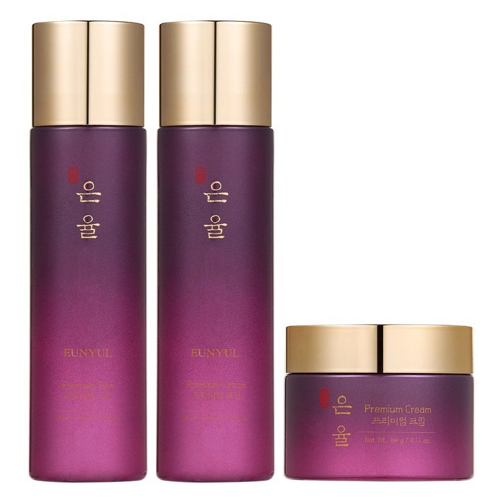 은율 프리미엄 3종세트스킨200ml,로션200ml,크림60g, 1개