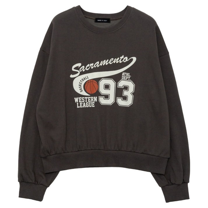 부루앤쥬디 P 웨스턴 맨투맨 BORJTG501D