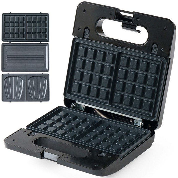 모리츠 그릴 겸용 3IN1 분리형 와플메이커, MOSM701B