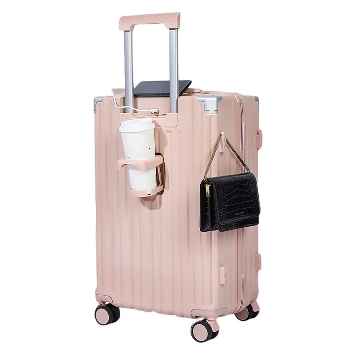 NewBoy 캐리어 20인치 22인치 24인치 기내용 대형 하드 여행용 감성 하드 캐리어 수납 주머니 대용량 패션