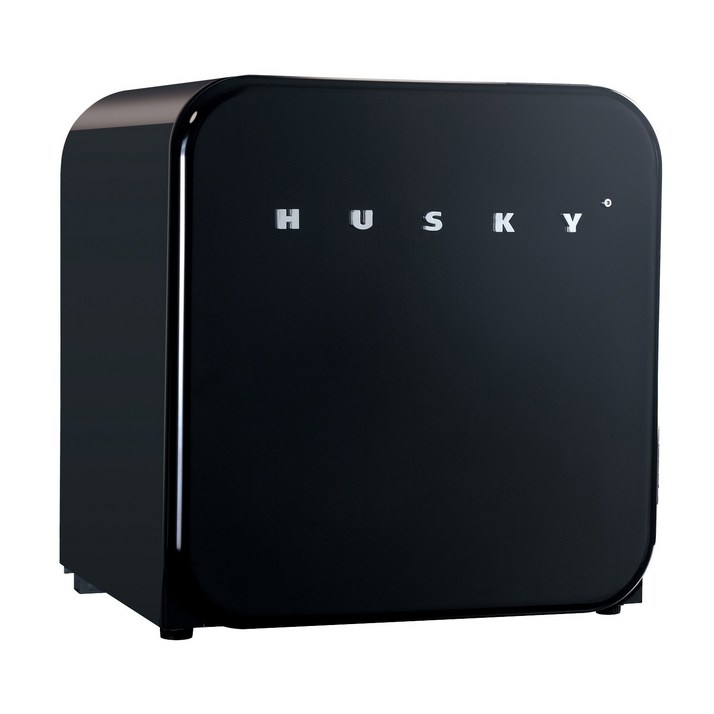 [당일발송] 미니 냉장고 HUSKY 허스키 레트로 BC-46R-1 블랙
