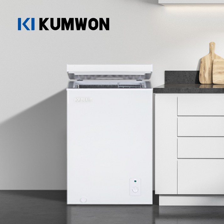 소형냉동고 미니 가정용 서브 냉동고 100L KFHF101DW, KFHF101DW