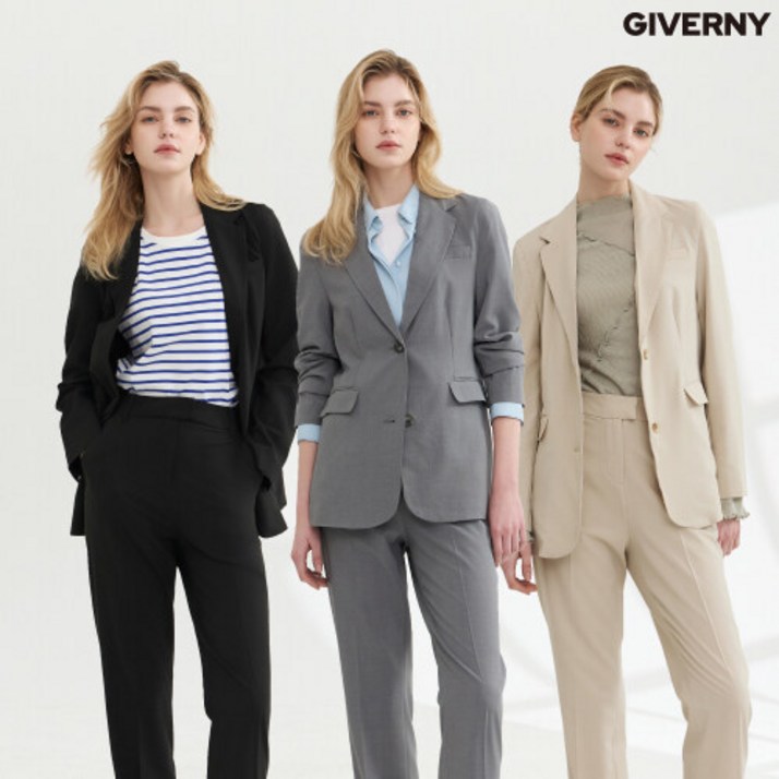 25SS 지베르니 라이트업 수트 셋업2종 [G24]