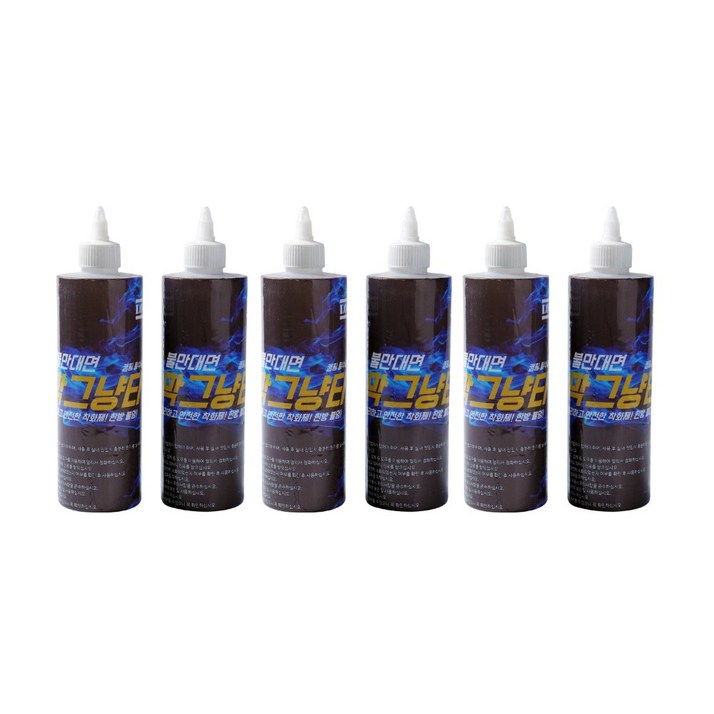 순수일상 막그냥타 착화제 용기형, 6개, 500ml