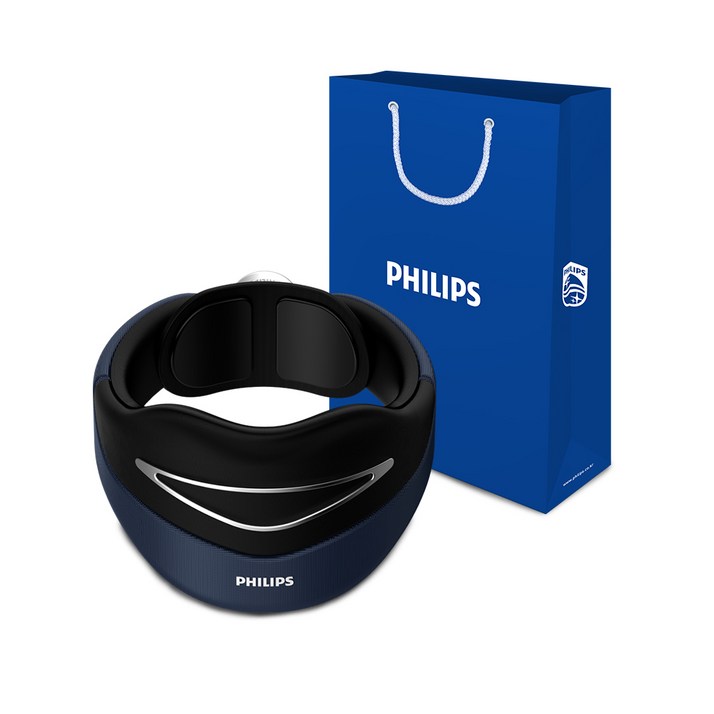 필립스마사지 거북목 예방 EMS 저주파 목 마사지기 PPM3311DB