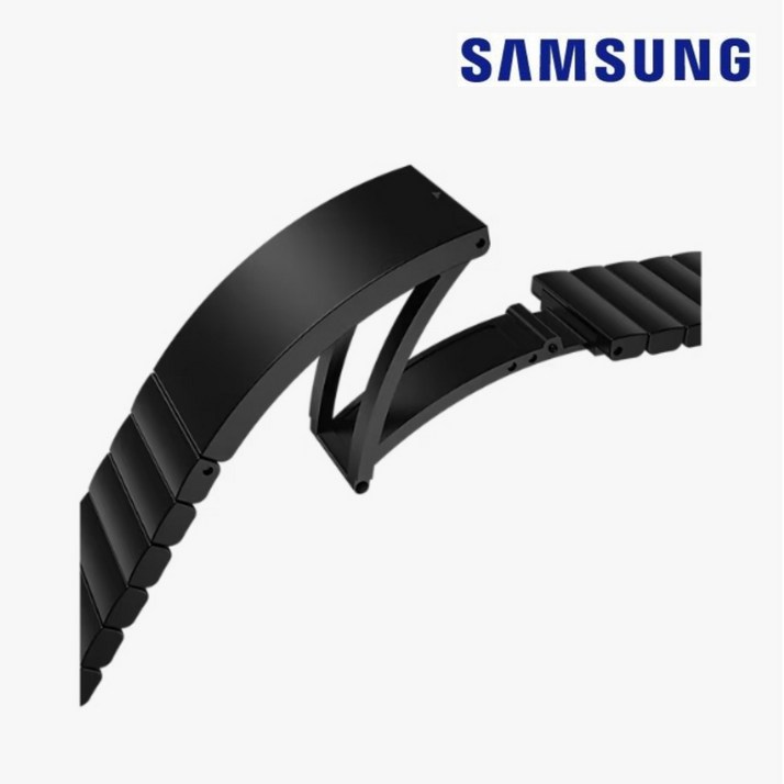 삼성전자 정품 갤럭시 워치6 43mm 링크 브레이슬릿 메탈 스트랩 GPTYR950HCA, 블랙 삼성전자 정품 갤럭시 워치6 43mm 링크 브레이슬릿 메탈 스트랩 GPTYR950HCA, 블랙