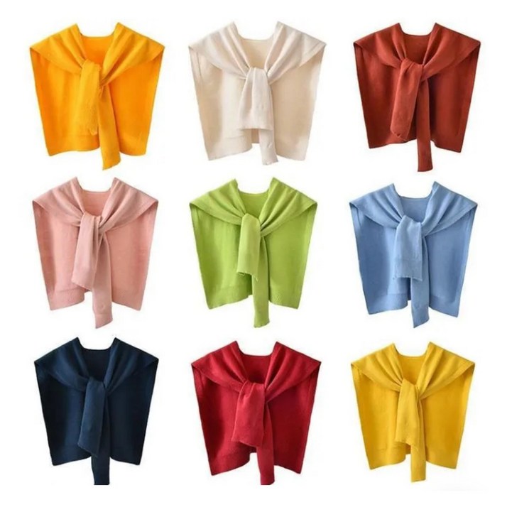 최저가 소재보장 페이크니트 숄 가디건 레이어드 아이템