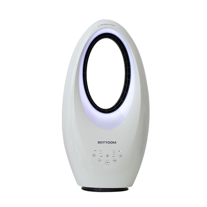 바툼 디자인 열폭풍 써큘레이터 온풍기 ptc 회전온풍기, BT0202000W, 화이트