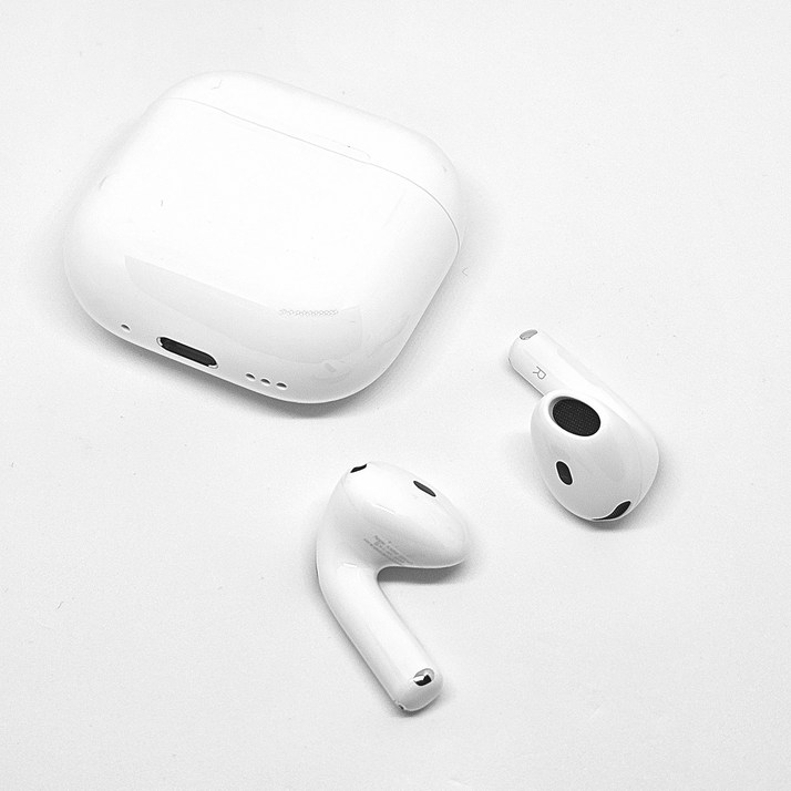 애플 (새제품) 에어팟 4세대 왼쪽 오른쪽 본체 충전케이스 일반 ANC 한쪽 유닛 단품 +철가루 스티커 포함
