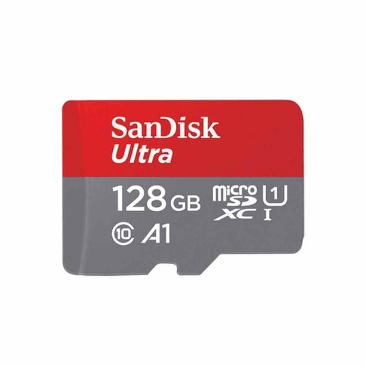 샌디스크 MICRO SD 카드 울트라 128GB A1 QUAB 핸드폰 스마트폰 블랙박스 메모리카드, 128GB 샌디스크 MICRO SD 카드 울트라 128GB A1 QUAB 핸드폰 스마트폰 블랙박스 메모리카드, 128GB