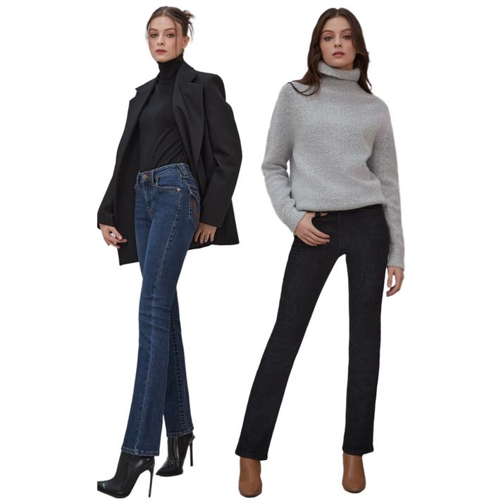 [트루릴리전] 여성 23FW 울기모 데님팬츠 2종세트