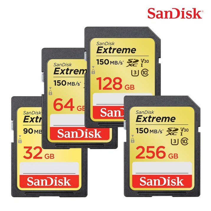 샌디스크 익스트림 SD카드 SDSDXV5128G
