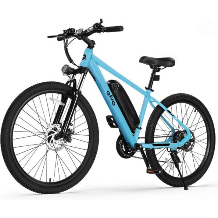 성인 레이서 전기 자전거 - 피크 750W 22MPH 브러시리스 모터, 375Wh 탈착식 배터리, E-MTB보다 26X2.1 타이어 스텝, 최대 40마일의 속도를 자랑하는 21단