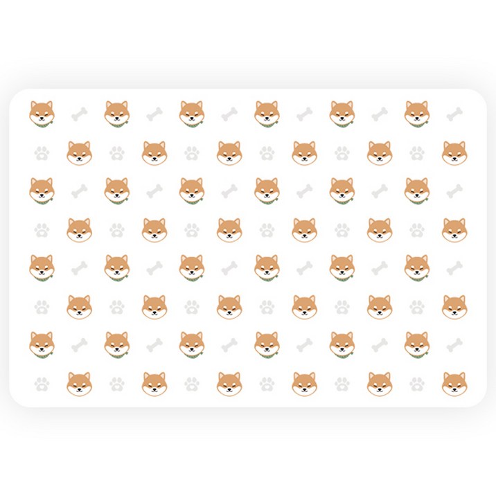펫코노미 강아지 빨아쓰는 시바견 배변매트