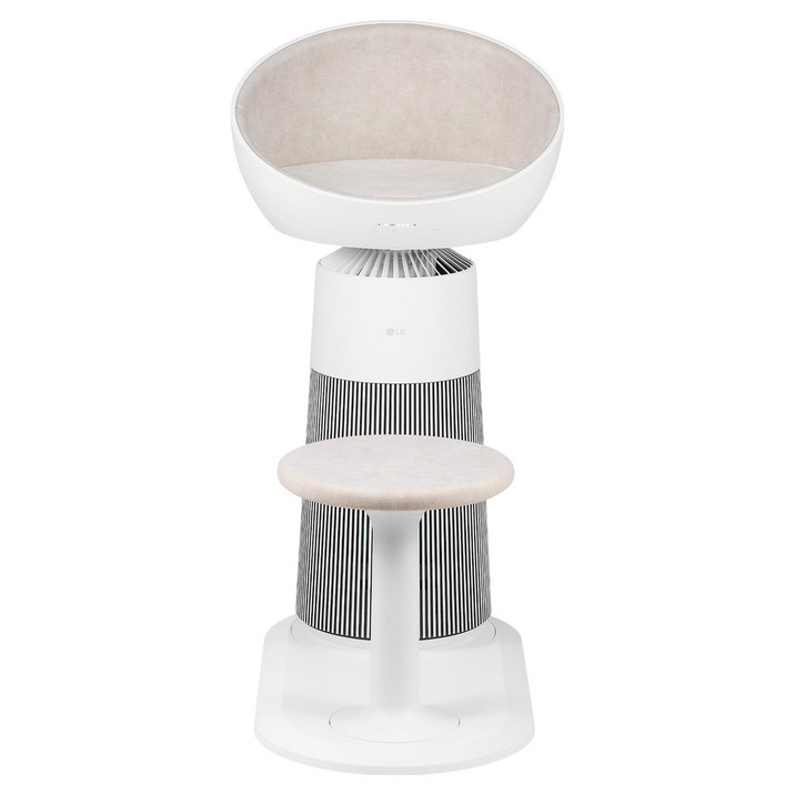LG전자 퓨리케어 오브제컬렉션 에어로캣타워 공기청정기 AS065CWHA 19.8㎡ 방문설치