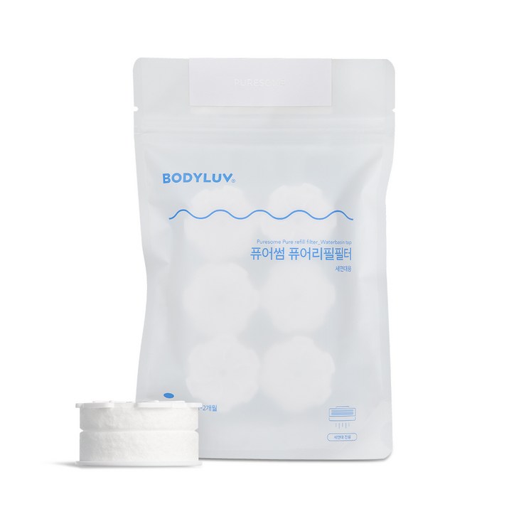 바디럽 퓨어썸 세면대용 퓨어필터 6P