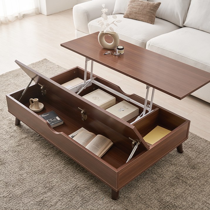 파로마 와이드 리프트업 소파 테이블 1200 방문설치