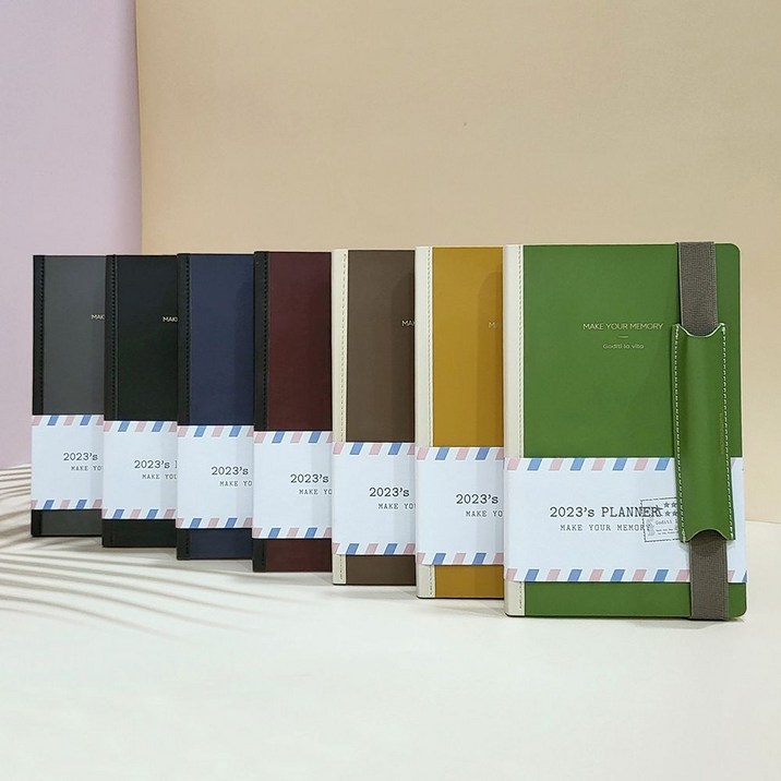 꼼꼬미 앵글프리 가죽 양장 다이어리 업무용 DIARY