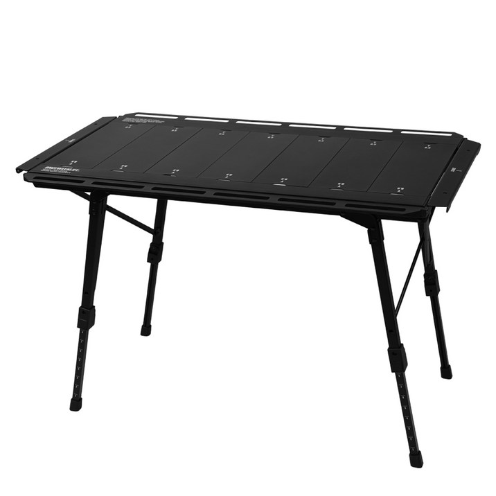 원스위크라이프 캠핑 IGT 접이식 테이블, 블랙