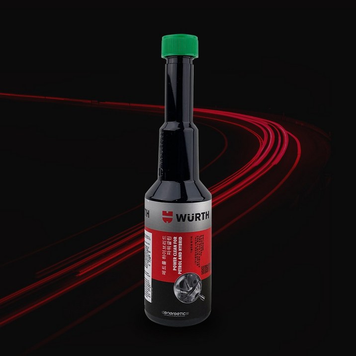 뷔르트 가솔린 파워클린 연료첨가제 엔진때제거 200ml, 가솔린/휘발유, 1개