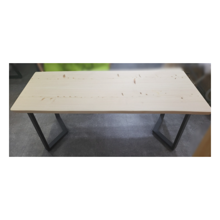 편백나무﻿(히노끼) 우드슬랩 테이블 1800 친환경 인테리어 목재