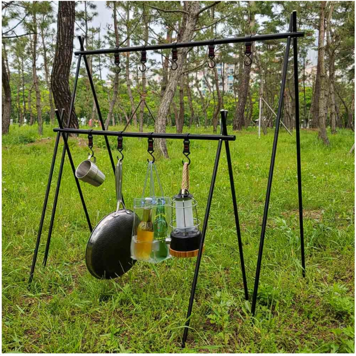 유캔캠프 인디언행어 캠핑 경량거치대, 1개