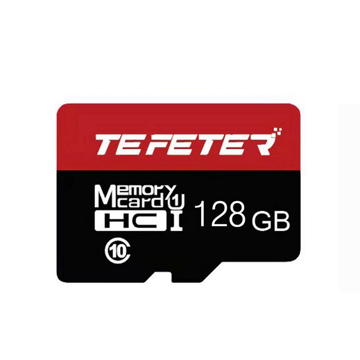 TEFETER 블랙박스용 메모리카드 영상 녹화와 사진 촬영용 메모리 카드 카메라 전용 SD 카드 128G, 128GB