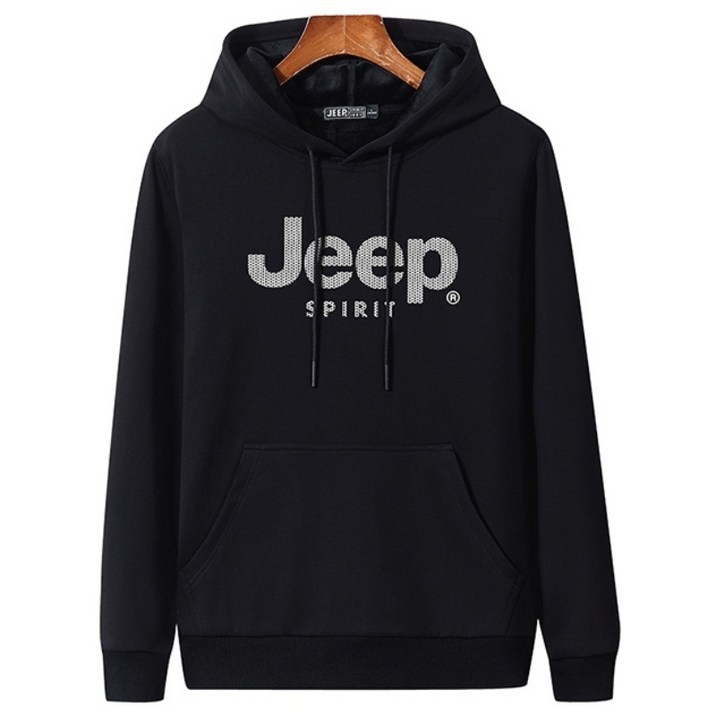 지프 스피릿 남녀공용 기모 후드 티셔츠 HL6549 [한 SIZE 크게 주문 추천]