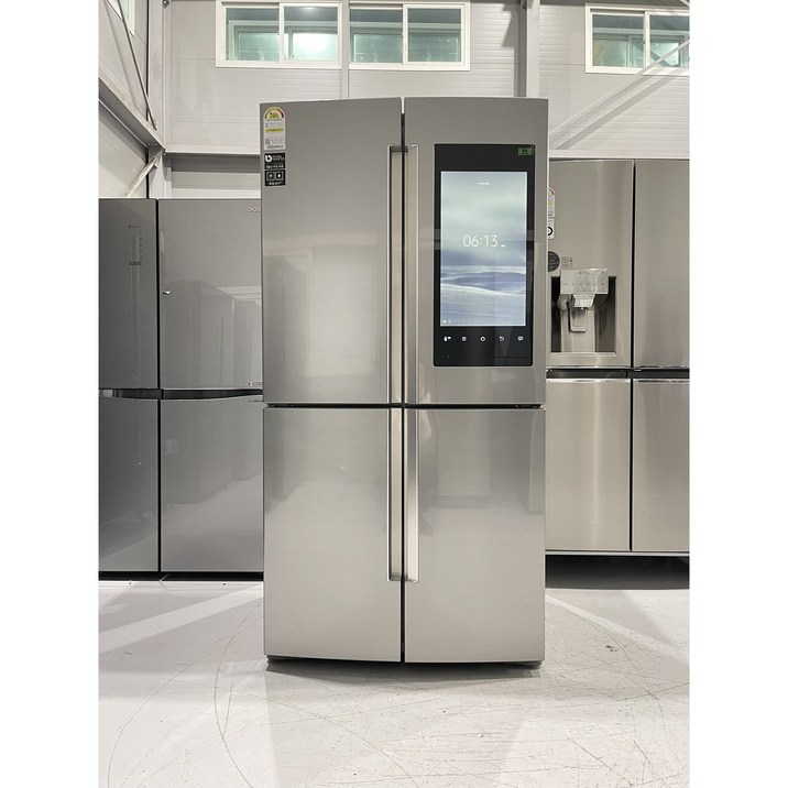 190 삼성 842리터 4도어 중고냉장고 패밀리허브 T9000 상태깨끗 트리플메탈쿨링