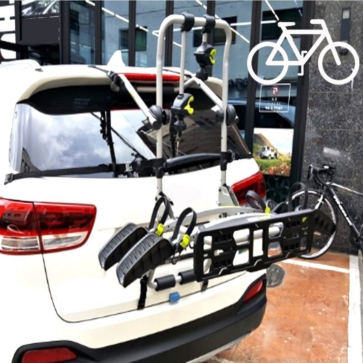 아트원 버즈랙 파일럿2 차량용 자전거캐리어 거치대 자전거 아뎁터 바퀴고정식