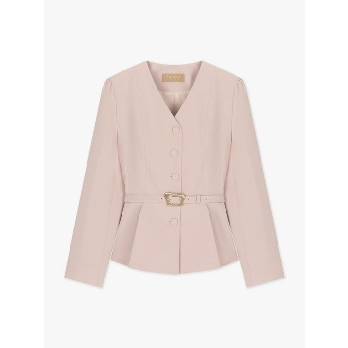 페플럼 자켓형 블라우스 A32WJK500 770104