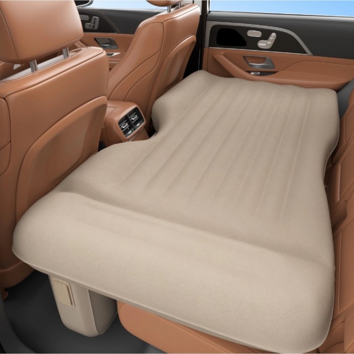 자동차 뒷좌석 자충 에어 매트 펌프일체형