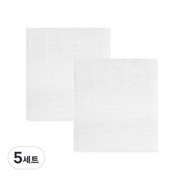 티에스아이 에어드레서 미세먼지 필터 3벌용, 2개, 5세트