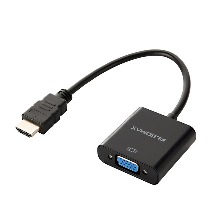 플레오맥스 HDMI M TO VGA F 컨버터 ITHV01, 1개, 17cm 플레오맥스 HDMI M TO VGA F 컨버터 ITHV01, 1개, 17cm