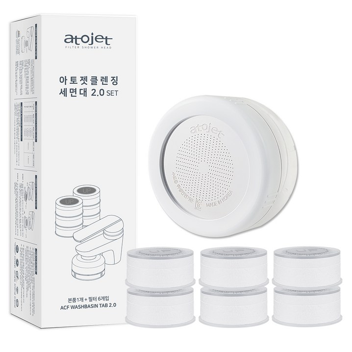 아토젯 클렌징 세면대 필터 6p 세트