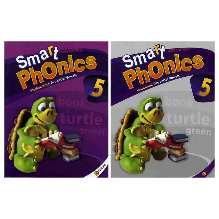 이퓨쳐Smart Phonics 5 StudentBook WorkBook 세트 이퓨쳐Smart Phonics 5 StudentBook WorkBook 세트