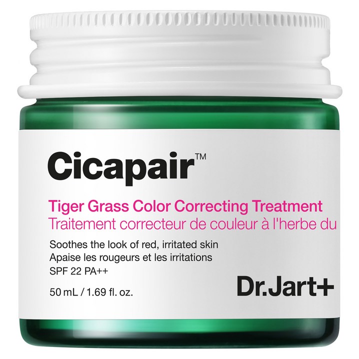 닥터자르트 시카페어 타이거 그래스 컬러 코렉팅 트리트먼트 메이크업 베이스 SPF22 PA 50ml, 1개, 그린 닥터자르트 시카페어 타이거 그래스 컬러 코렉팅 트리트먼트 메이크업 베이스 SPF22 PA 50ml, 1개, 그린